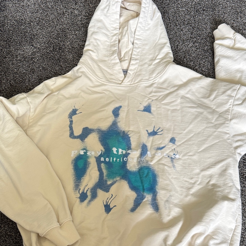 AELFRIC EDEN ABSTRACTION SHADOW GRAPHIC HOODIE